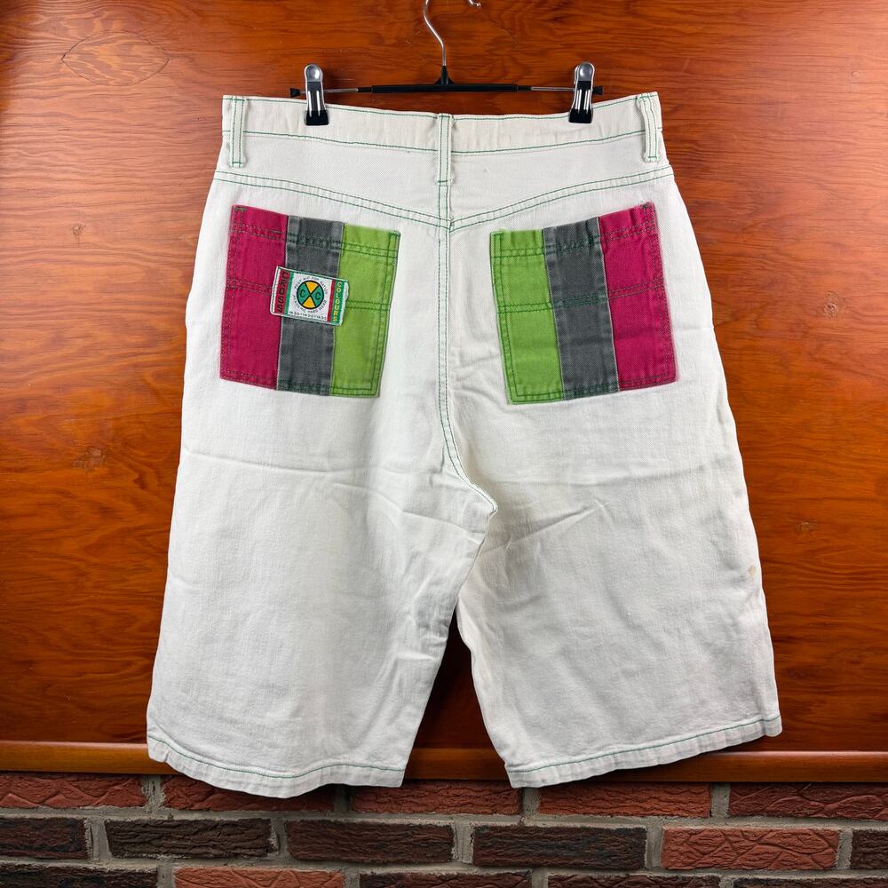 Vintage Cross Colours Denim Shorts USA Made Size 36"